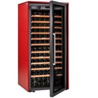 EuroCave S-Collection-M (11 полок, дверь Full Glass, красный сатин)