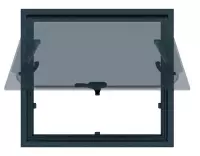 Sanjo 3J-SFAW 450x800 мм, Окно для автодома RV Square Flat Acrylic Window