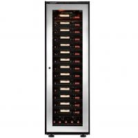 EuroCave V-Insp-L (14 черных полок, стеклопакет, серебристый)
