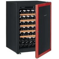 EuroCave V-Prem-S (5 полок, глухая дверь, красная рама)