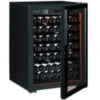 EuroCave V-Revel-S (5 черных полок, дверь Full Glass, цвет черный)