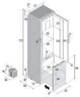 Купить автохолодильник Vitrifrigo SLIM 150