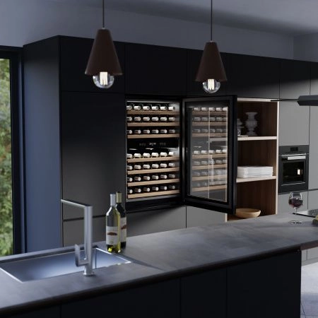Купить встраиваемый винный шкаф Libhof Connoisseur CKD-42 Black
