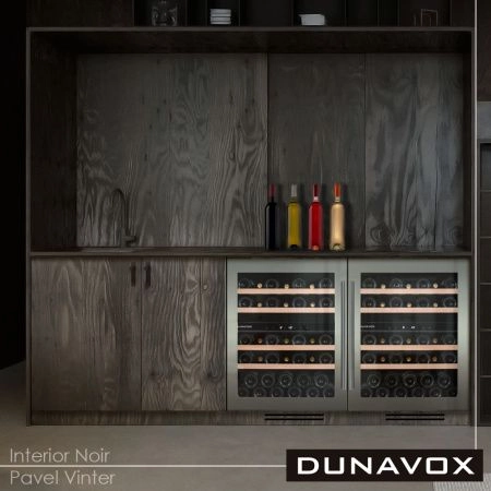 Купить встраиваемый винный шкаф Dunavox DAU-39.121DSS