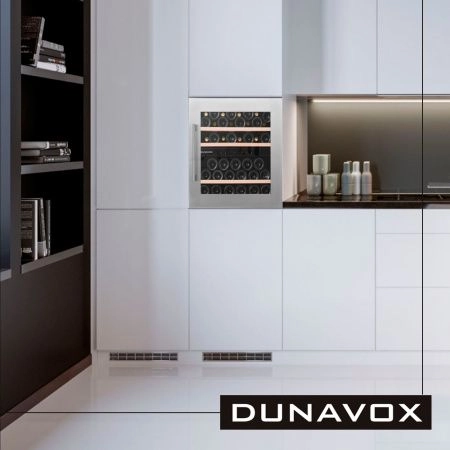 Купить встраиваемый винный шкаф Dunavox DAB-41.83DSS