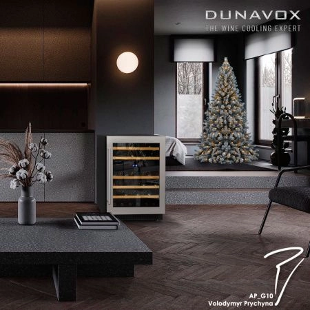 Купить встраиваемый винный шкаф Dunavox DAU-46.146DW