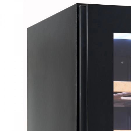 Купить встраиваемый винный шкаф CellarPrivate винный шкаф встраиваемый, двухзонный на 43 бутылки (CP043-2TBH) чёрный со скрытой ручкой