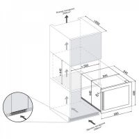 Купить встраиваемый винный шкаф Dunavox DAB-28.65SS
