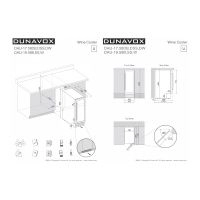Купить встраиваемый винный шкаф Dunavox DAU-17.58DSS