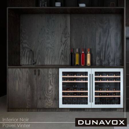 Купить встраиваемый винный шкаф Dunavox DAU-39.121DW