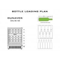 Купить встраиваемый винный шкаф Dunavox DAU-46.146DSS