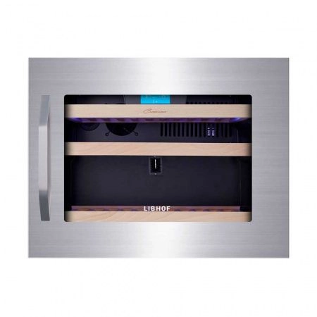 Купить встраиваемый винный шкаф Libhof Connoisseur CK-21 silver