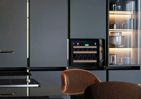 Купить встраиваемый винный шкаф Libhof Connoisseur CK-21 black