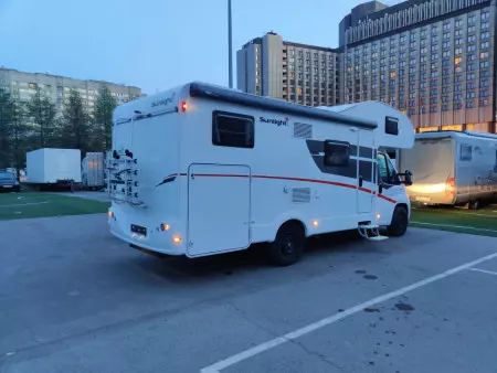 Аренда автодома Sunlight A70 на базе Fiat Ducato (2020 г.)