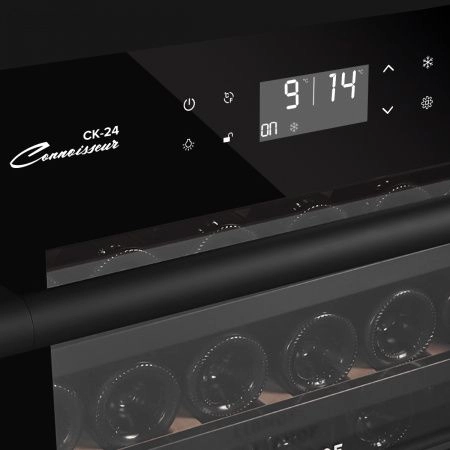 Купить встраиваемый винный шкаф Libhof Connoisseur CK-24 black