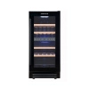 CellarPrivate винный шкаф встраиваемый, двухзонный на 27 бутылок (CP027-2TB)