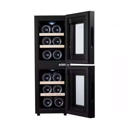 Купить отдельностоящий винный шкаф Libhof APD-12 black