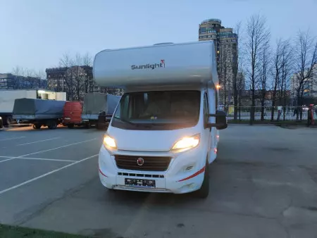 Аренда автодома Sunlight A70 на базе Fiat Ducato (2020 г.)