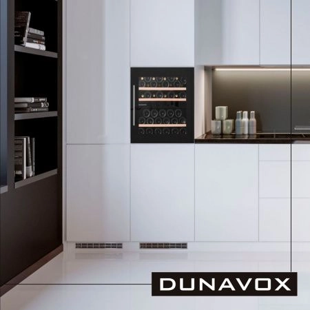 Купить встраиваемый винный шкаф Dunavox DAB-41.83DB