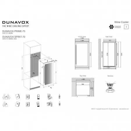 Купить Dunavox DVP-70.185DB