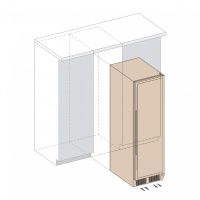 Купить встраиваемый винный шкаф Dunavox DX-181.490SDSK