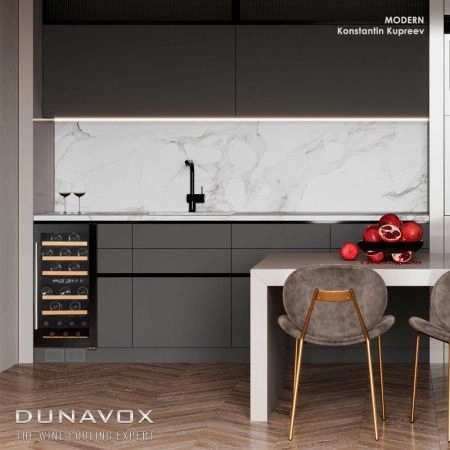 Купить встраиваемый винный шкаф Dunavox DAU-32.81DB
