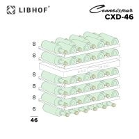 Купить встраиваемый винный шкаф Libhof Connoisseur CXD-46 white
