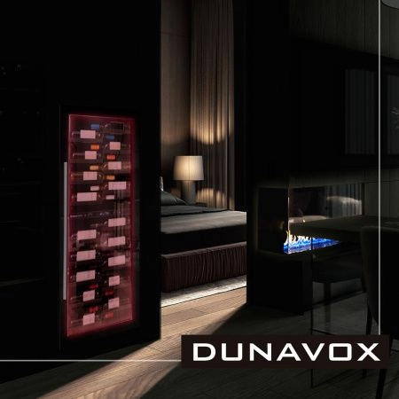 Купить встраиваемый винный шкаф Dunavox DX-104.375DSS