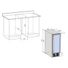 Купить встраиваемый винный шкаф Libhof Connoisseur CX-19 white