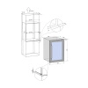 Купить встраиваемый винный шкаф Libhof Connoisseur CKD-42 Black