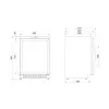 Купить встраиваемый винный шкаф Dometic B68G Basic