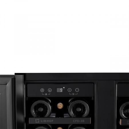 Купить встраиваемый винный шкаф Libhof CFD-38 black