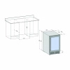 Купить встраиваемый винный шкаф Libhof Connoisseur CXD-46 white