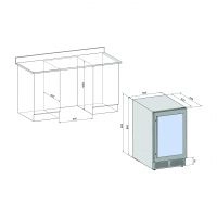 Купить встраиваемый винный шкаф Libhof Connoisseur CXD-46 white