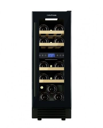 Купить встраиваемый винный шкаф Cellar Private CP017-2TB чёрный