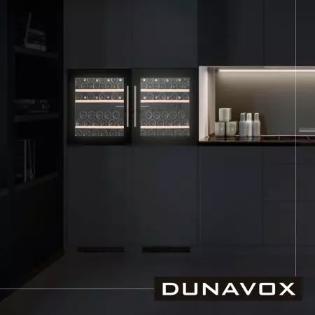 Купить встраиваемый винный шкаф Dunavox DAB-41.83DSS