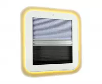 Sanjo RV Roof Window 3J-RW-2, 35-45mm, Люк для автодома