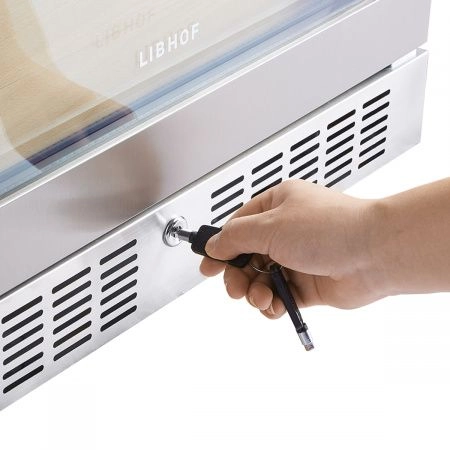 Купить встраиваемый винный шкаф Libhof SED-161 silver