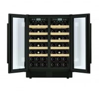 Купить встраиваемый винный шкаф Cellar Private CP042-2TB чёрный