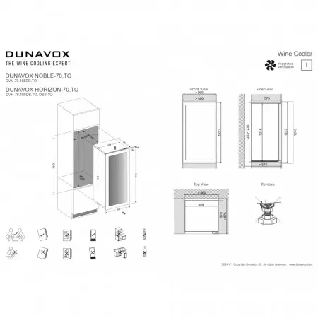 Купить Dunavox DVN-70.185DB.TO