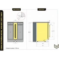 Купить встраиваемый винный шкаф Meyvel MV8-KST1
